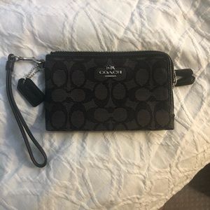 Coach Signature Wristlet